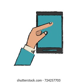 touhscreen smartphone device