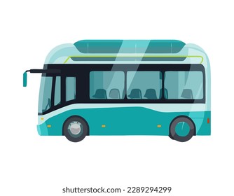 tour bus icon symbolizing adventure icon isolated