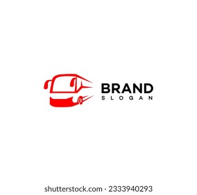 tour bus logo icon vector design
