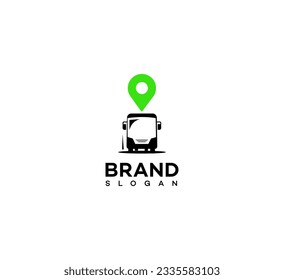 tour bus logo icon vector design