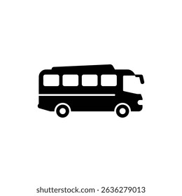 Tour bus with open rooftop for sightseeing tours