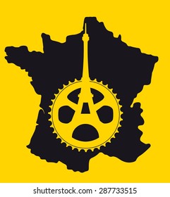 TOUR DE FRANCE MINIMAL POSTER