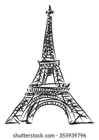 tour eiffel illustration