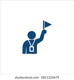 Tour Guide and Event Manager Icon