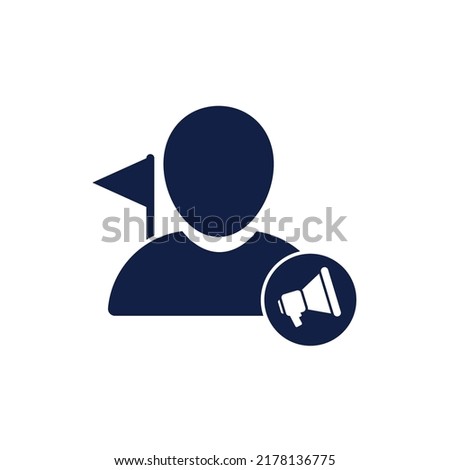 tour guide glyph icon design vector image