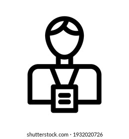 tour guide icon or logo isolated sign symbol vector illustration - high quality black style vector icons

