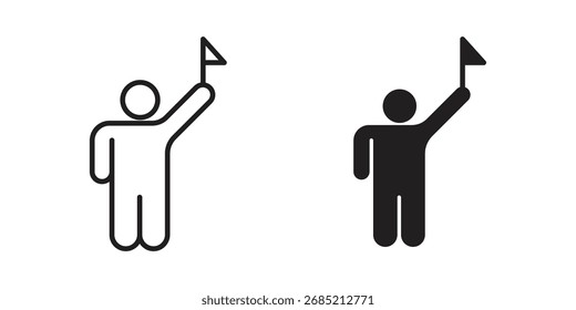Icono de guía turístico símbolo de signo de Vector