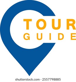 Tour guide logo template design