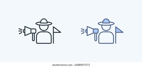 Tour Guide Multiple Style Icon Collection