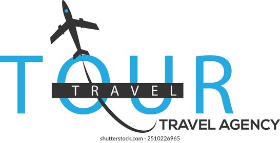 Diseño de logo de agencia de viajes y turismo. 