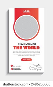 Tour and Travel Agency Social Media Story Template Design