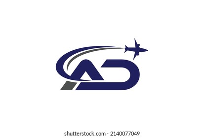 Tour and travel agency, trip advisor, aviation company illustration and adventure event vector logo design