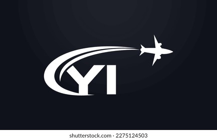 Tour and travel agency, trip advisor, aviation company illustration and adventure event vector logo design