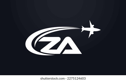 Tour and travel agency, trip advisor, aviation company illustration and adventure event vector logo design