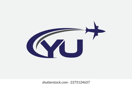 Tour and travel agency, trip advisor, aviation company illustration and adventure event vector logo design