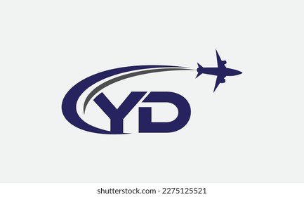 Tour and travel agency, trip advisor, aviation company illustration and adventure event vector logo design