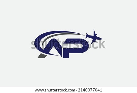 Tour and travel agency, trip advisor, aviation company illustration and adventure event vector logo design