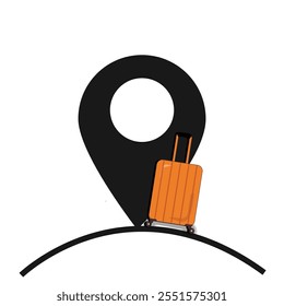 Tour travel around the world illustration