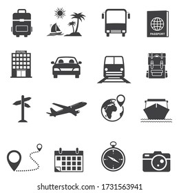Tour and travel icon set,  transport icon for Web and Mobile App. vector illustration