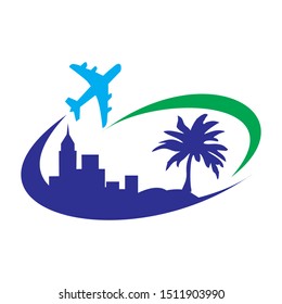 Tour and Travel logo design, logo for business.