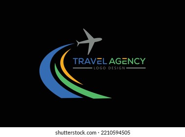 Tour and Travel logo design Vector illustration