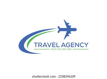 Tour and Travel logo design Vector illustration.