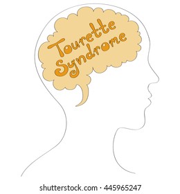 Tourette Syndrome Vector Background 