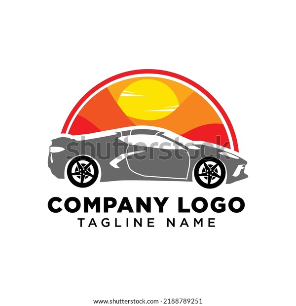 touring car logo template, adventure car
logo illustration