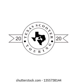 Touring logo for classic scooter club