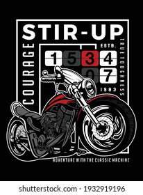 touring motorcycles, vector motorcycles illustration graphic design for print