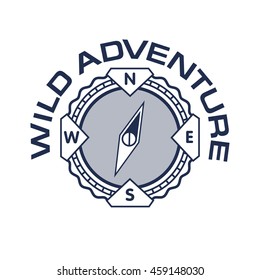 Tourism, Adventure Travel vector logo symbol template