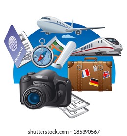 tourism concept icon