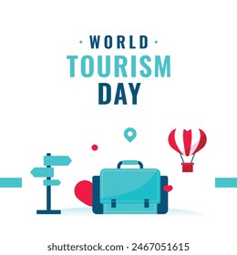Tourism Day Vector Design Illustration