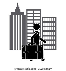 Tourism digital design, vector illustration eps 10