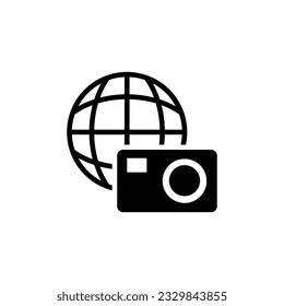 Diseño de vectores de iconos de turismo