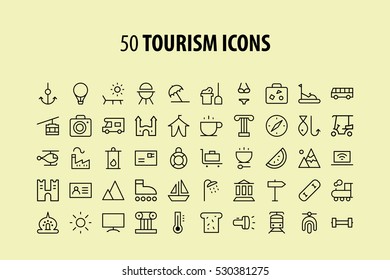 Tourism Icons