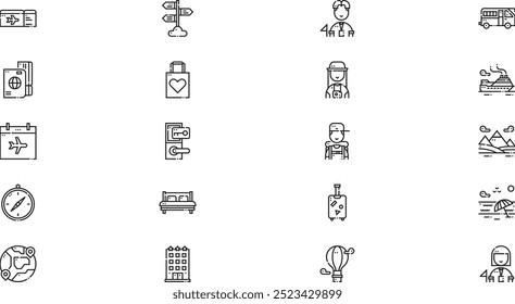 Colección de iconos vectoriales de alta calidad con trazo editable. Ideal para Profesional y Proyectos Creativos.