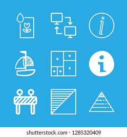 tourism icons set with washing picture, transfer and pyramid vector set