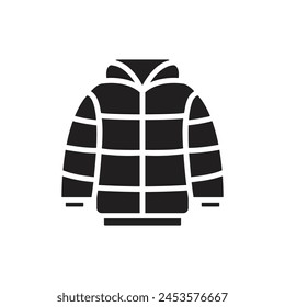 Tourism Jacket Filled Icon Vector Illustration
