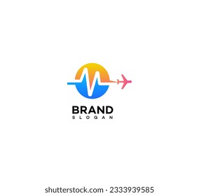 tourism logo icon vector design