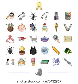 tourism, progress, business and other web icon in cartoon style., fauna, communication, leisure, icons in set collection.