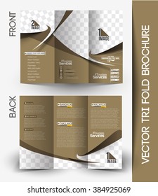 Tourism Service Tri-Fold Brochure Design.