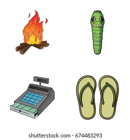 tourism, trade and other web icon in cartoon style.animal, shoes icons in set collection.