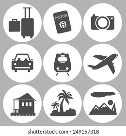 tourism travel icon