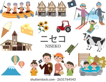 Tourism and travel in the Niseko region of Hokkaido, Japan（Translation Niseko）