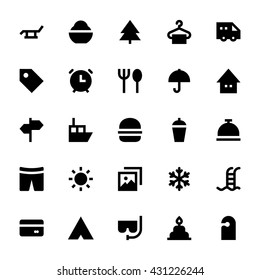 Tourism and Travel Vector Icons 1