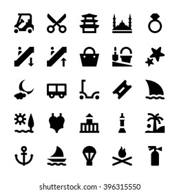 Tourism and Travel Vector Icons 12