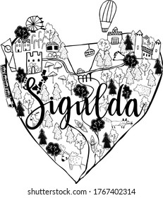  tourist activity trails in sigulda latvia