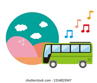 Tourist bus, express bus, night bus
