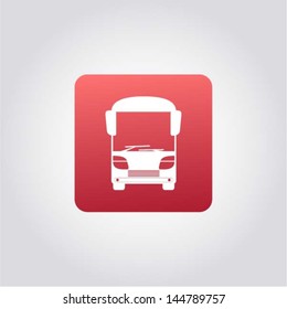 Tourist bus, vector illustration